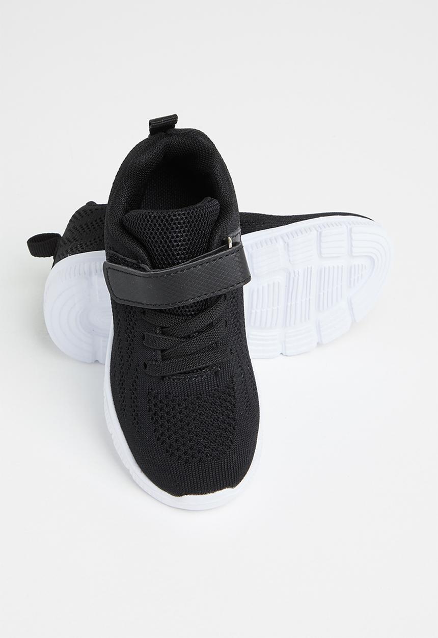Pop Candy - Boys sneaker with velcro strap - black