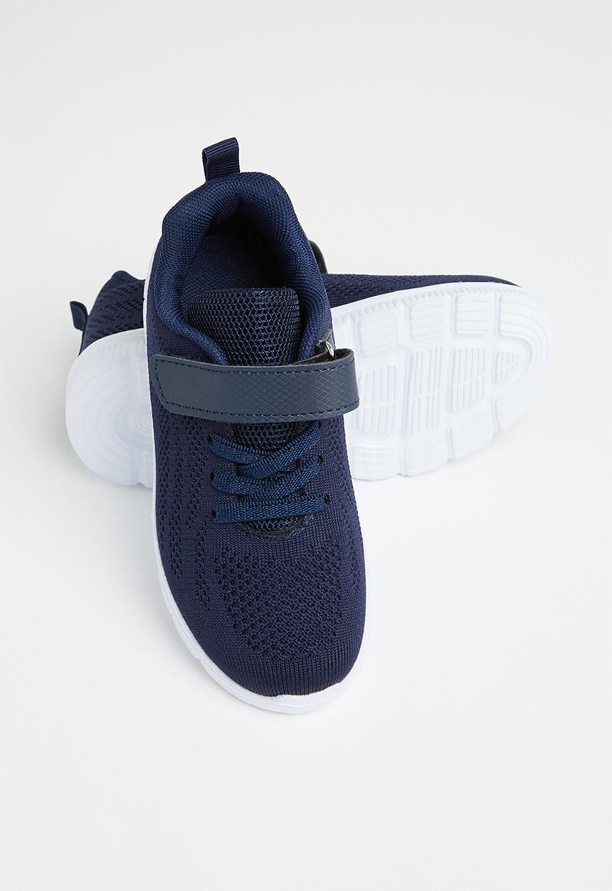 Pop Candy - Boys sneaker with velcro strap - navy