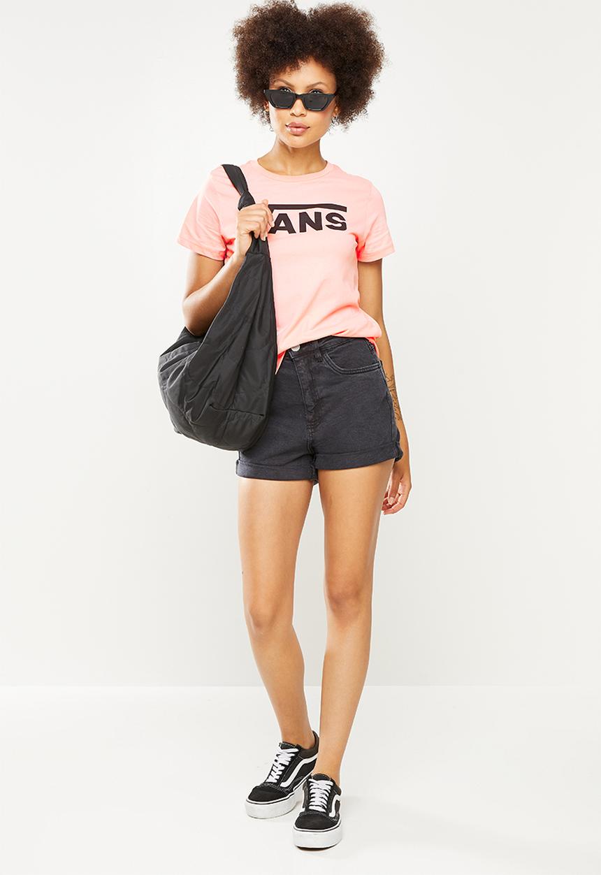 Vans - Flying v crew tee - powdered pink
