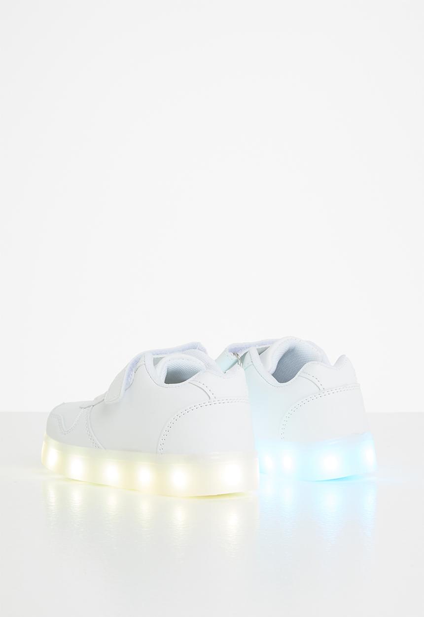 Pop Candy - Kids light up sneaker - white