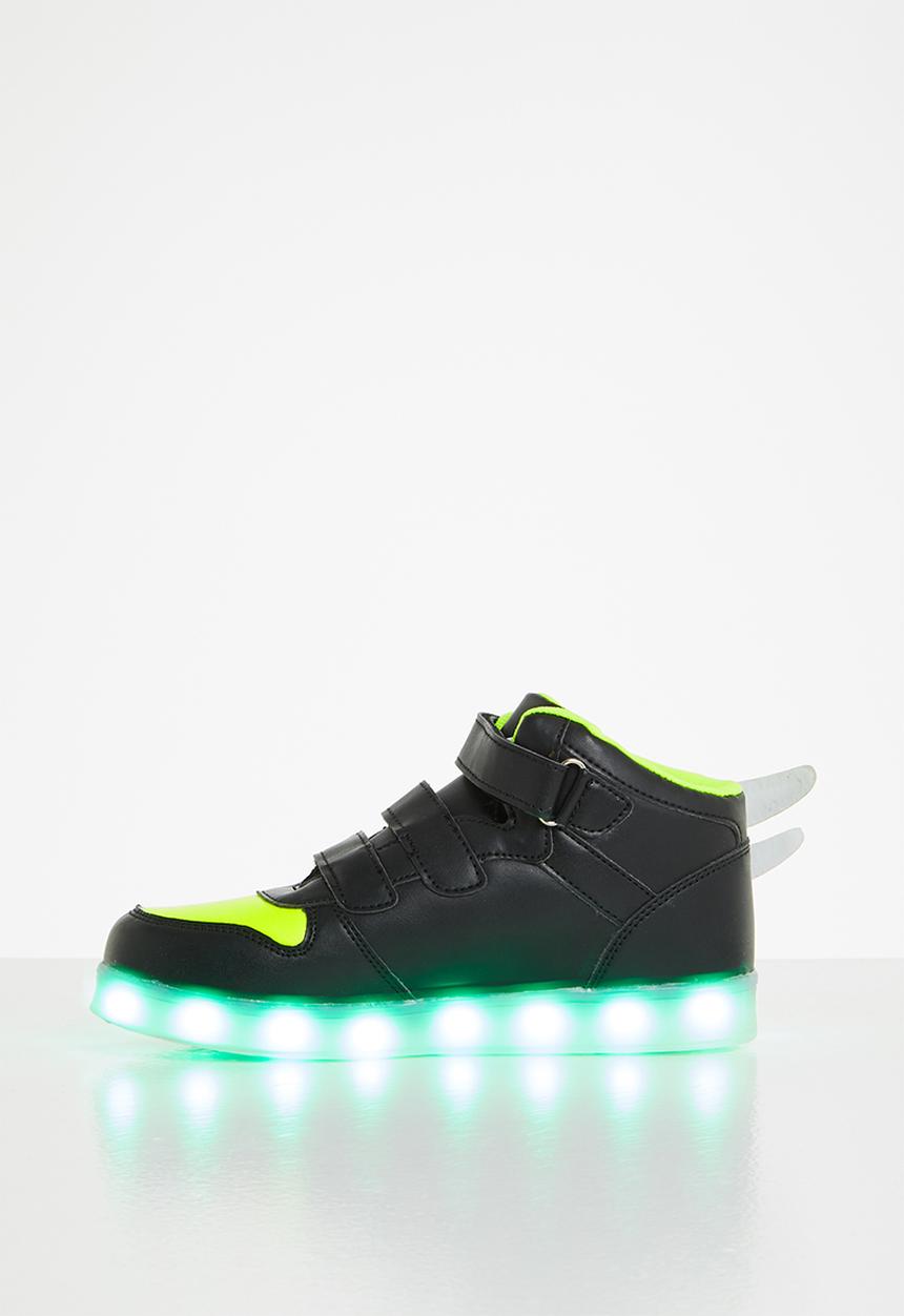 Pop Candy - Wing light up sneaker - black
