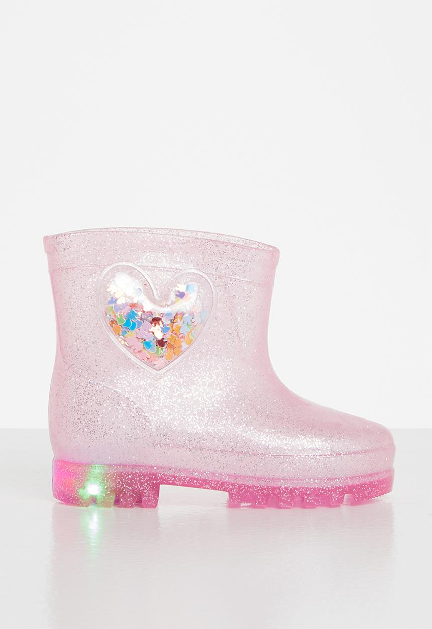 Pop Candy - Girls wellington boots - pink