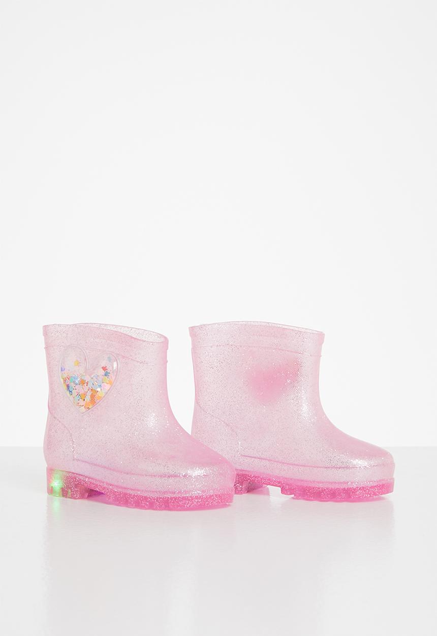 Pop Candy - Girls wellington boots - pink