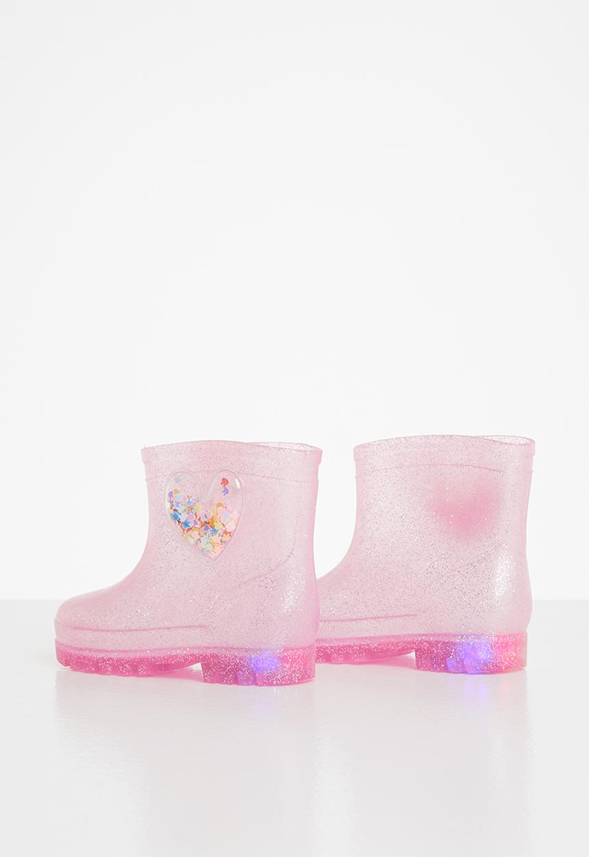 Pop Candy - Girls wellington boots - pink