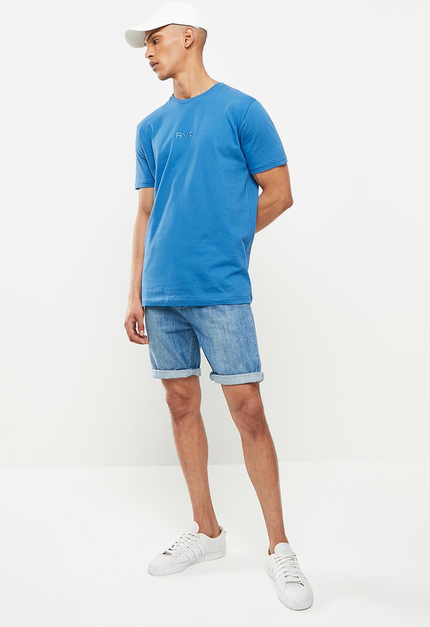 RVCA - Small rvca ss tee - french blue