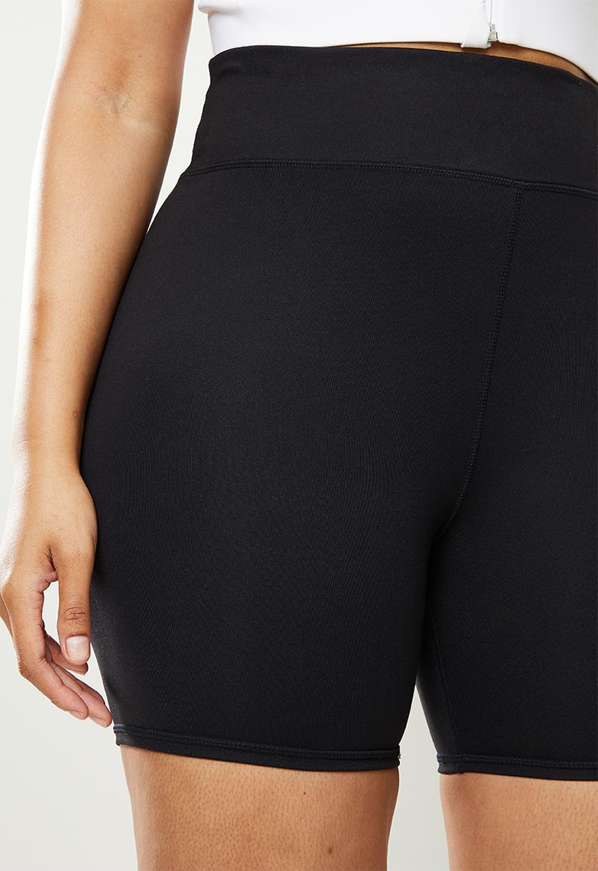 Cotton On - Curve active core bike short - black
