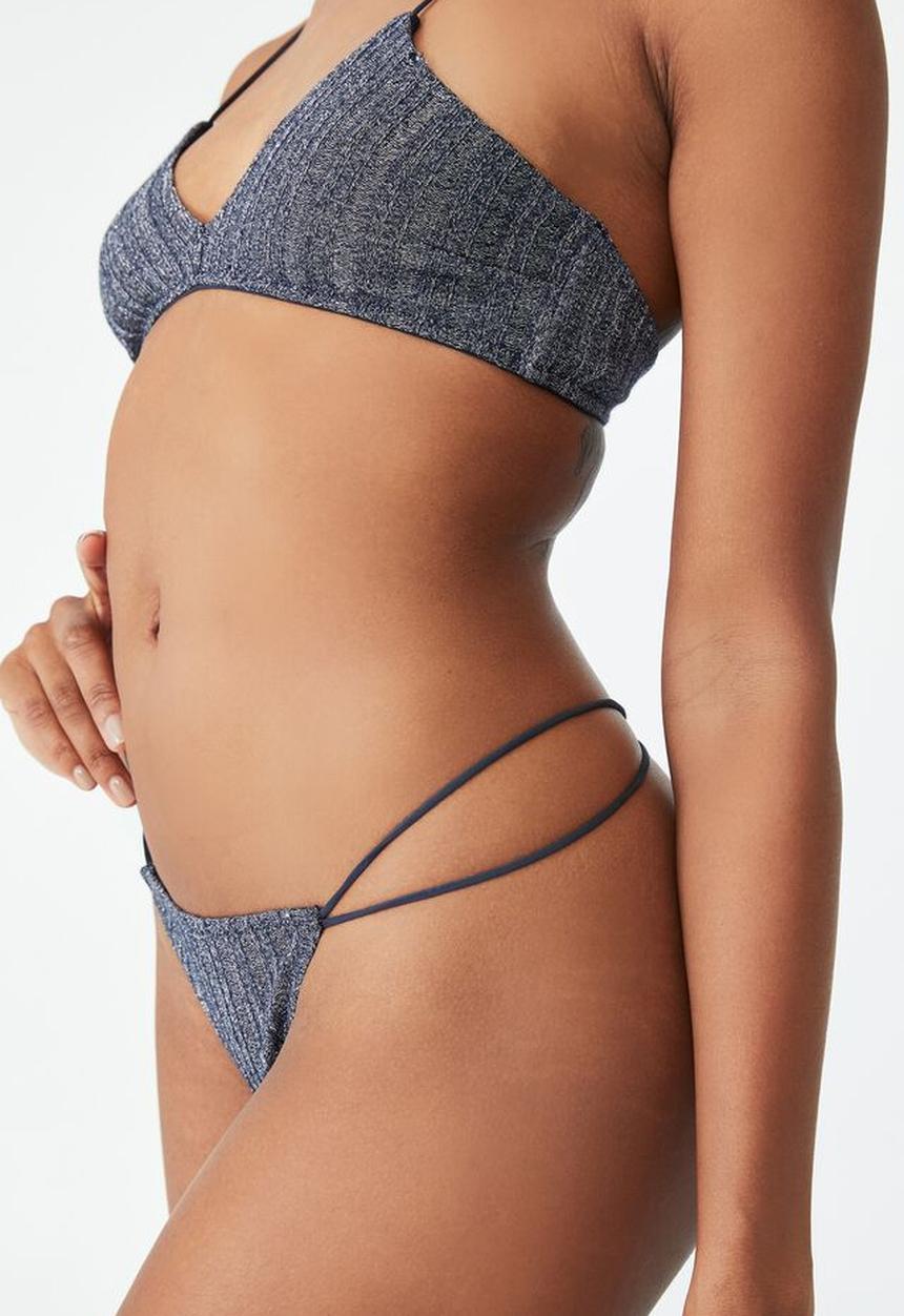 Cotton On - Mariah sparkle tanga g string brief - midnight sparkle