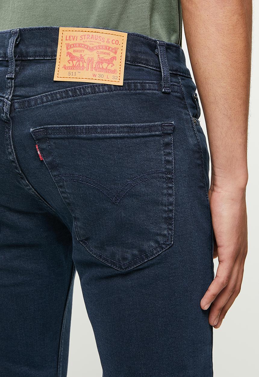 Levi’s® - 511™ slim tomorrow never knows adv - navy
