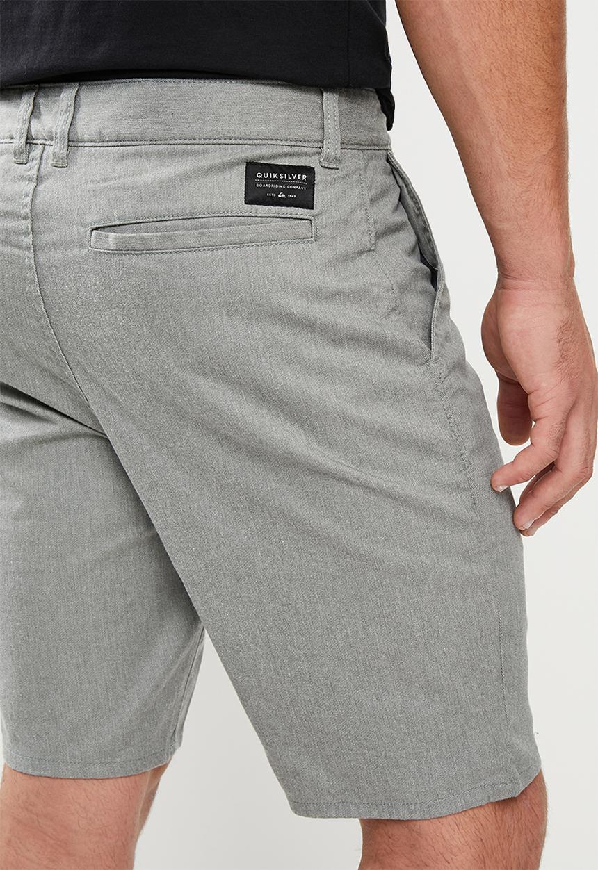 Quiksilver - Everyday union stretch - light grey heather