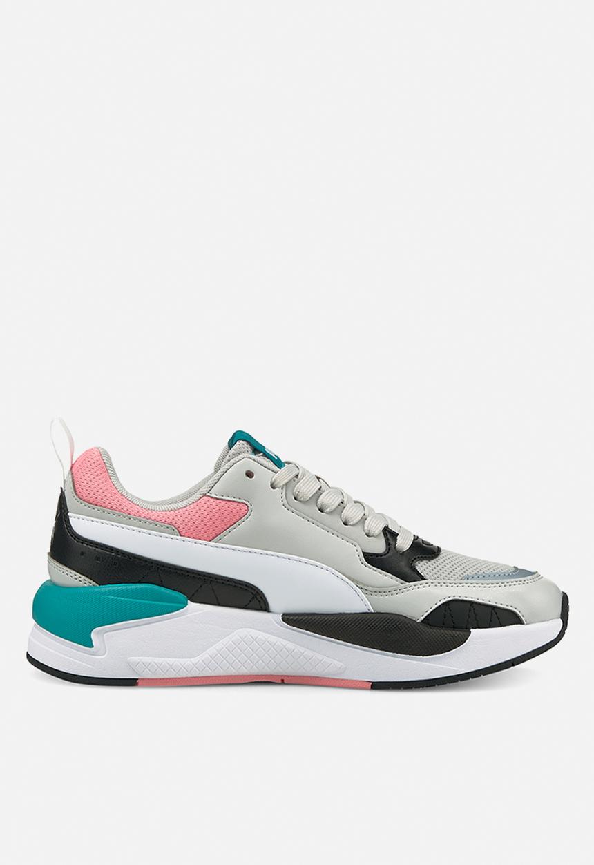 PUMA - X-ray 2 square - gray violet-puma white-puma black-peony-parasailing