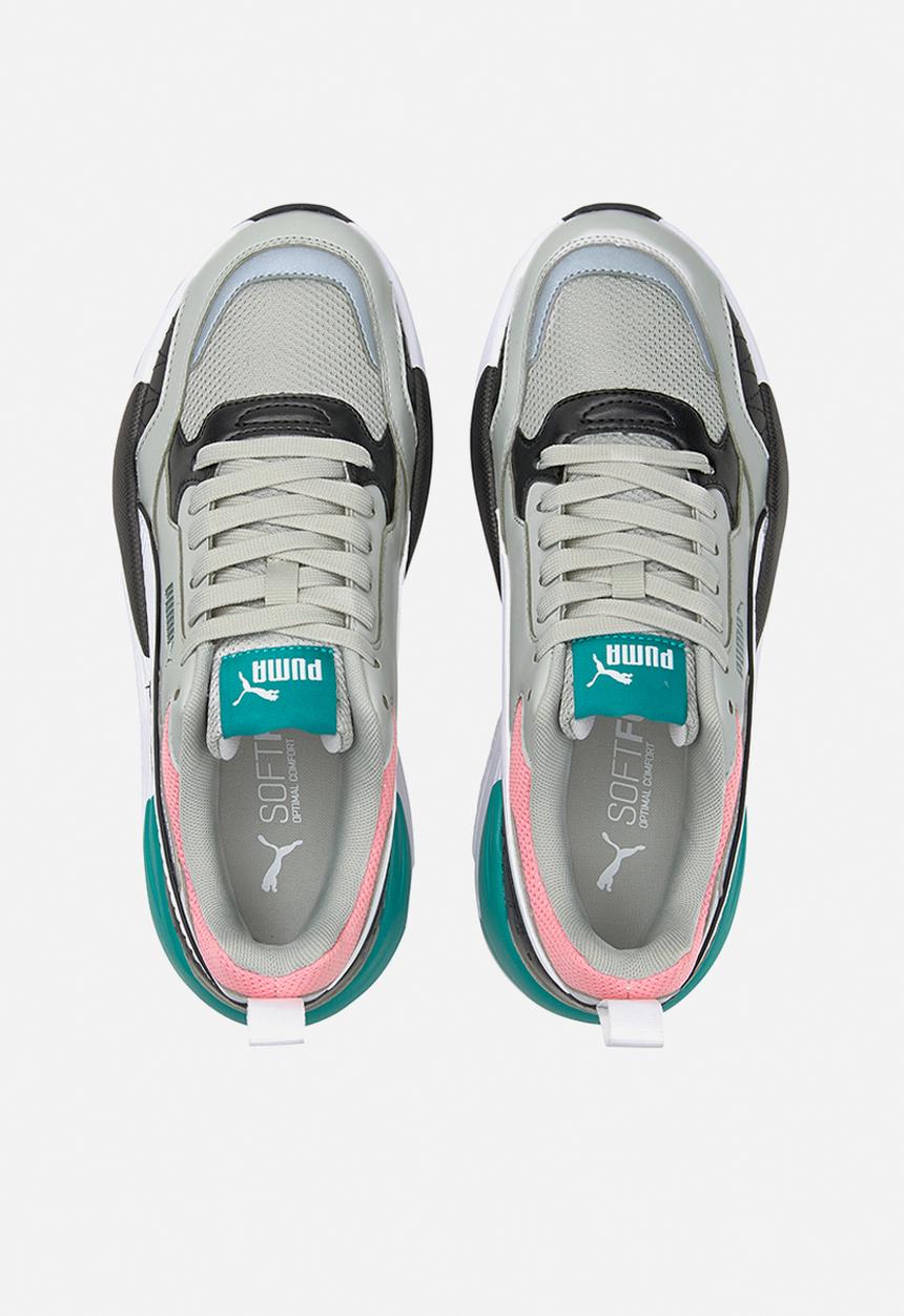PUMA - X-ray 2 square - gray violet-puma white-puma black-peony-parasailing
