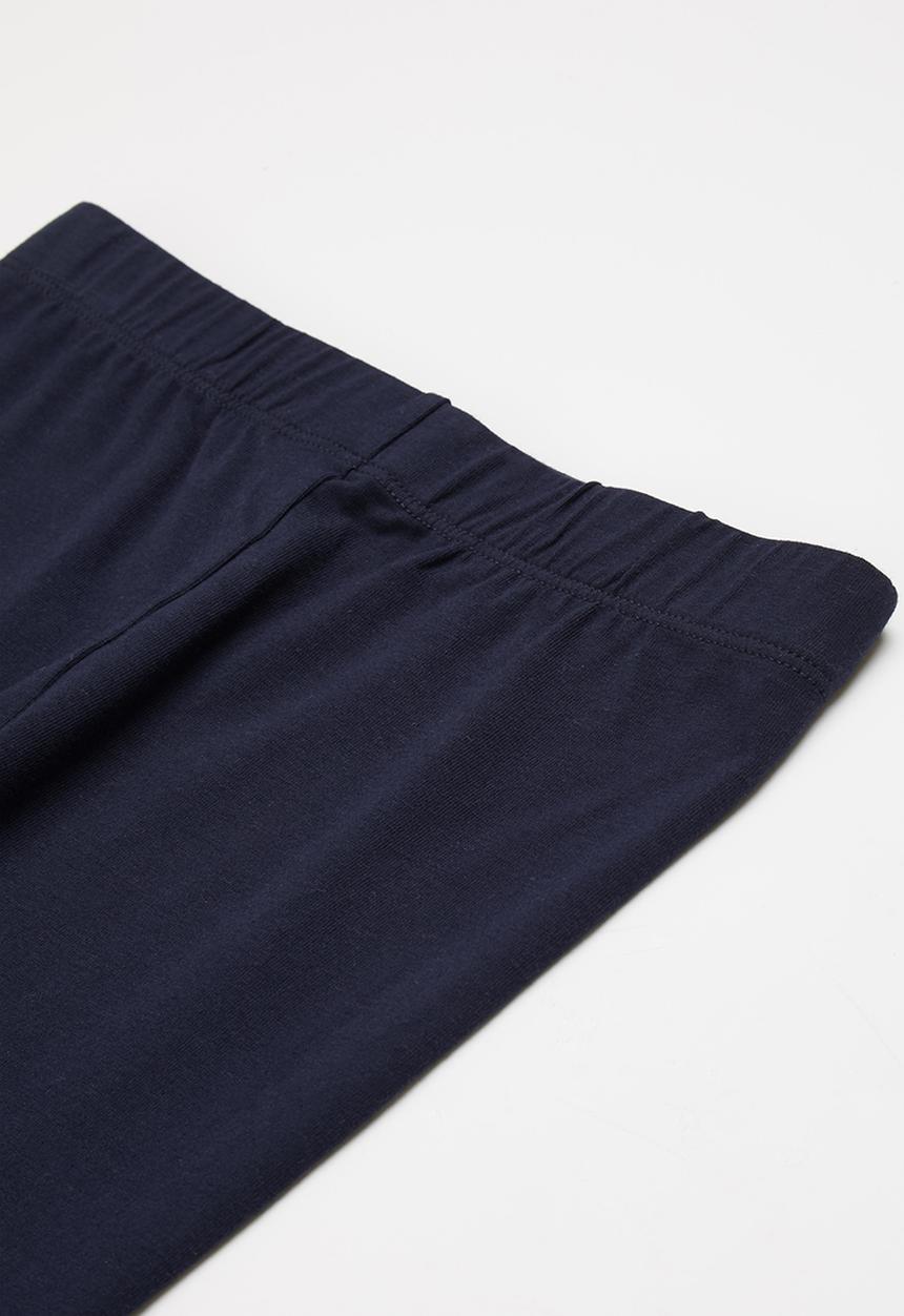 Aca Joe - Girls aca joe printed leggings - navy