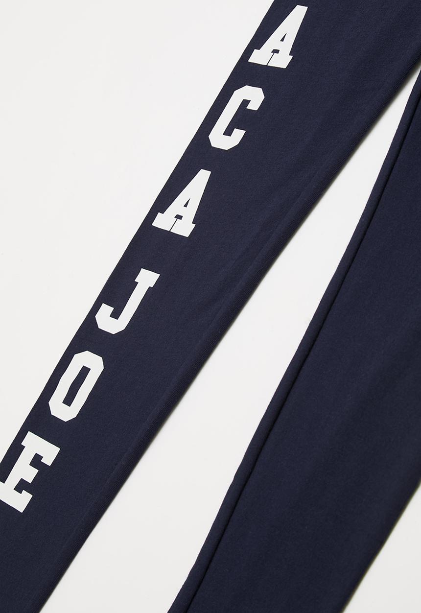 Aca Joe - Girls aca joe printed leggings - navy