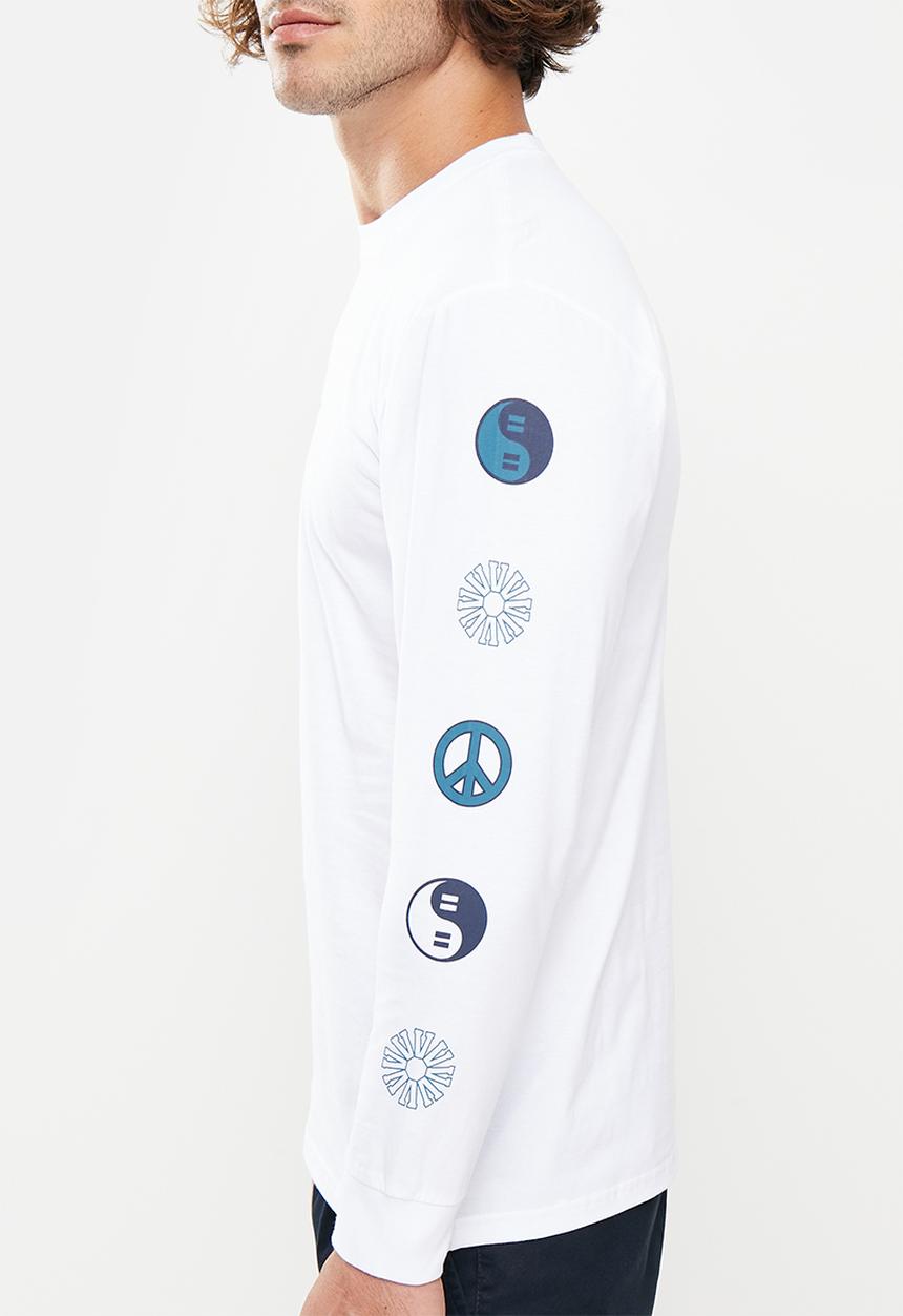 Vans - Take a stand ls tee - white