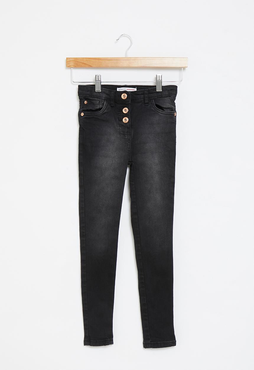 MINOTI - Girls basic super skinny jean - black