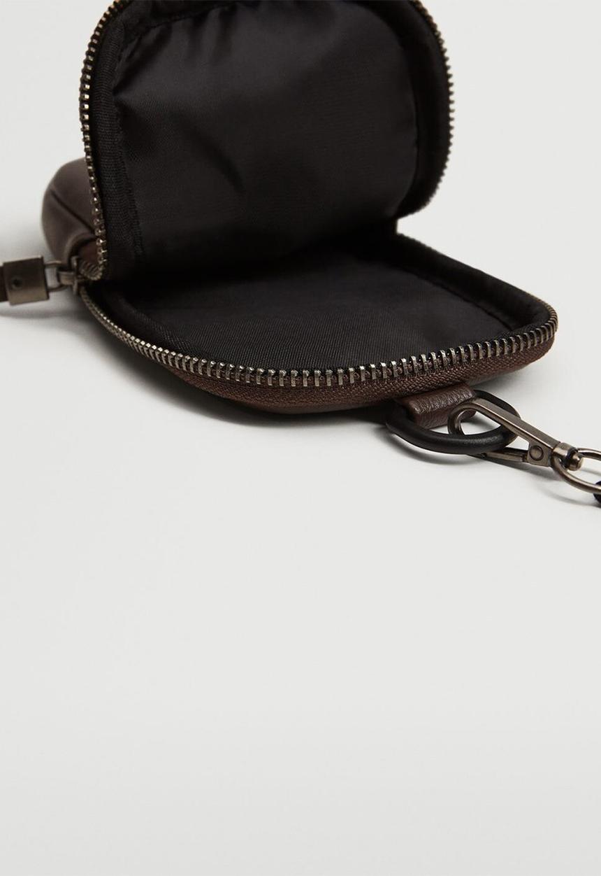 MANGO - Card holder phone case - brown