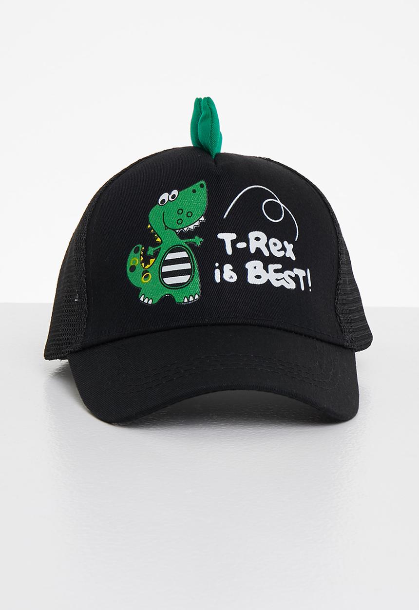 Pop Candy - Dino cap - black