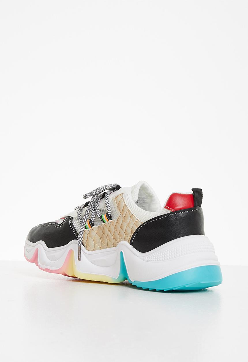 Tom Tom - Chunky dad sneaker - black multi