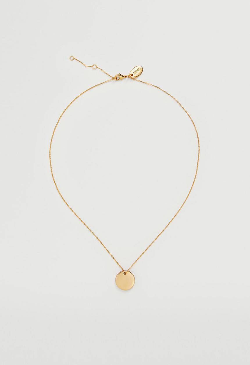 MANGO - Gemini horoscope necklace - gold