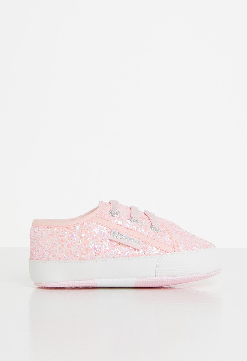 SUPERGA - 4006 glitter infants lace up - pink