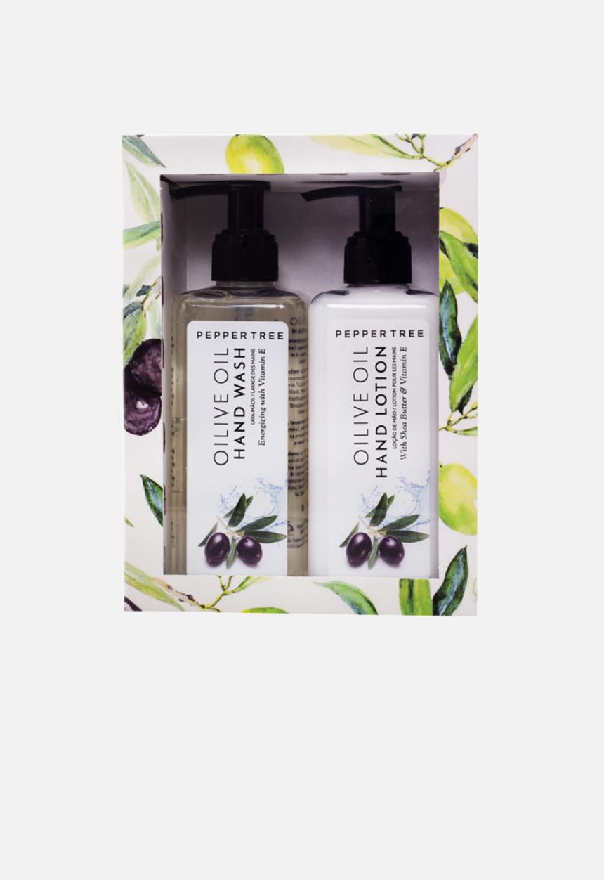 PEPPER TREE - Olive Oil Hand Wash & Lotion Duo