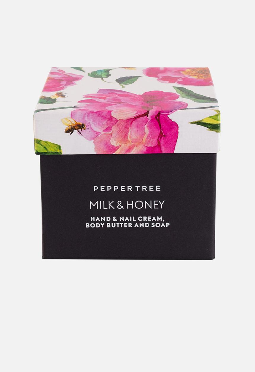 PEPPER TREE - Milk & Honey 3 Piece Gift Box