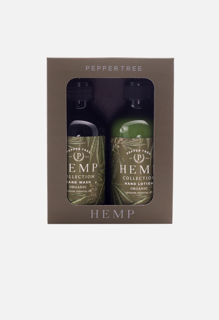 PEPPER TREE - Hemp Collection Organic Hand Wash & Lotion Duo