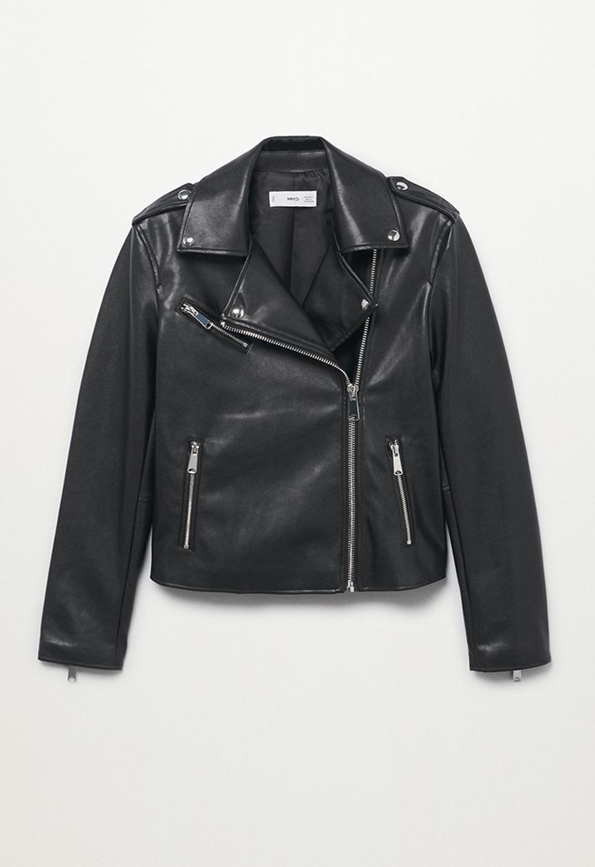 MANGO - Jacket liz - black