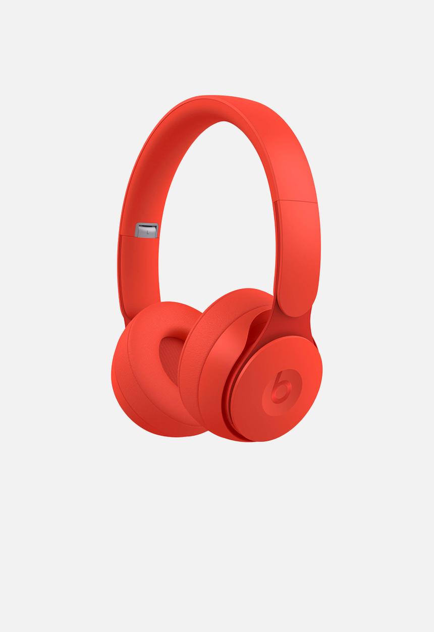Beats By Dre - Solo pro wireless noise-canceling on-ear headphones - red