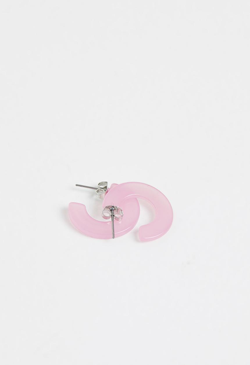 Superbalist - Grace hoop earrings - purple
