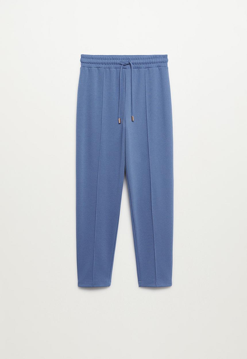 MANGO - Trousers amelie - medium blue