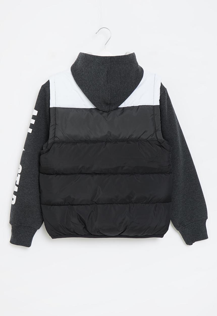 Converse - Cnvb allstar 2fer puff vest jk  - black