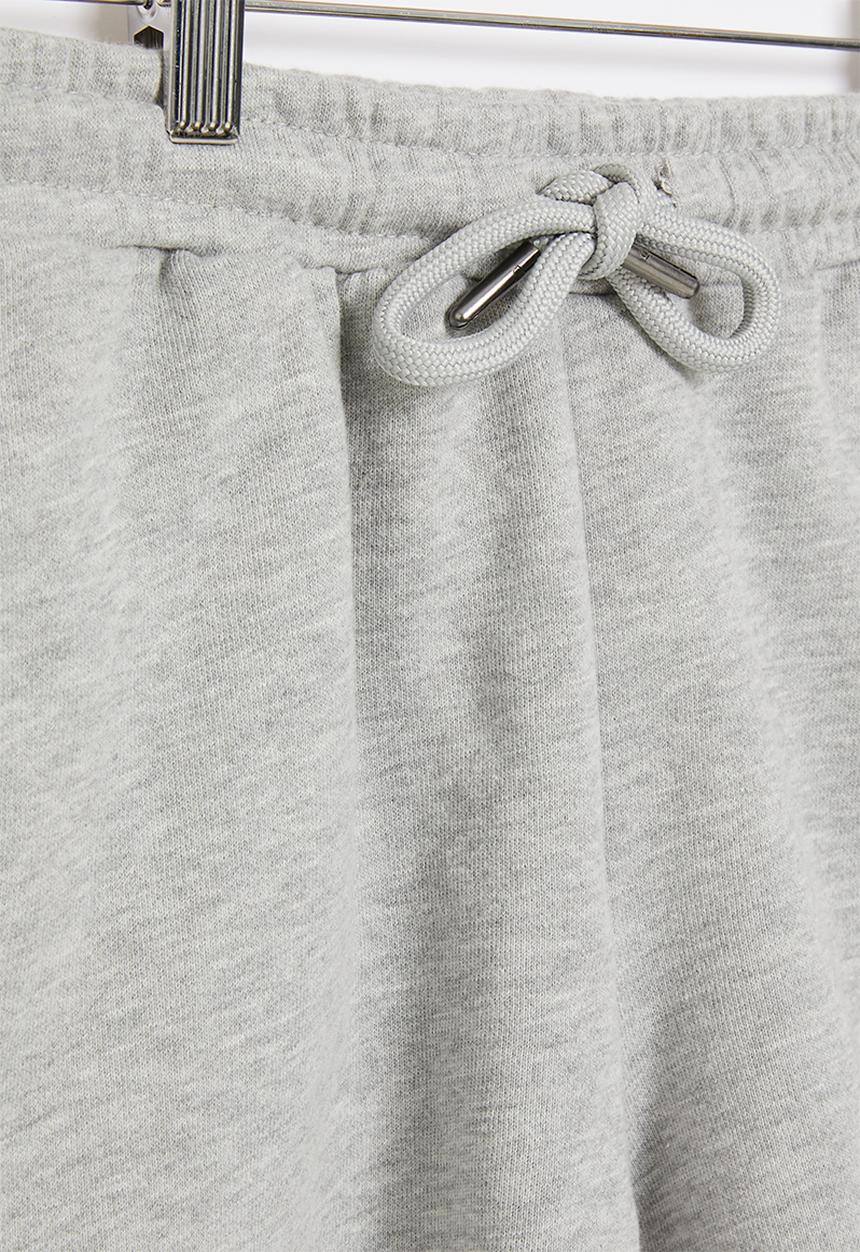 Aca Joe - Girls aca joe unbrushed fleece shorts - grey mel
