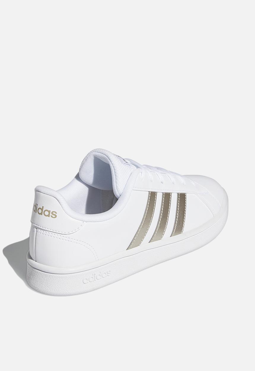 adidas Originals - Grand court base - ftwwht/plamet/ftwwht