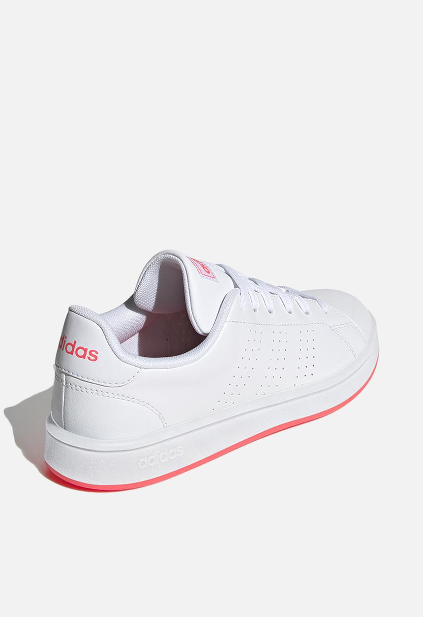 adidas Originals - Advantage base - ftwwht/ftwwht/sigpnk