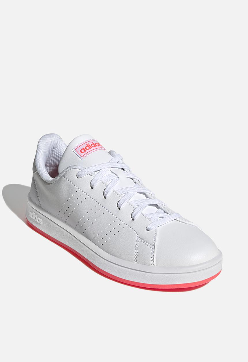 adidas Originals - Advantage base - ftwwht/ftwwht/sigpnk