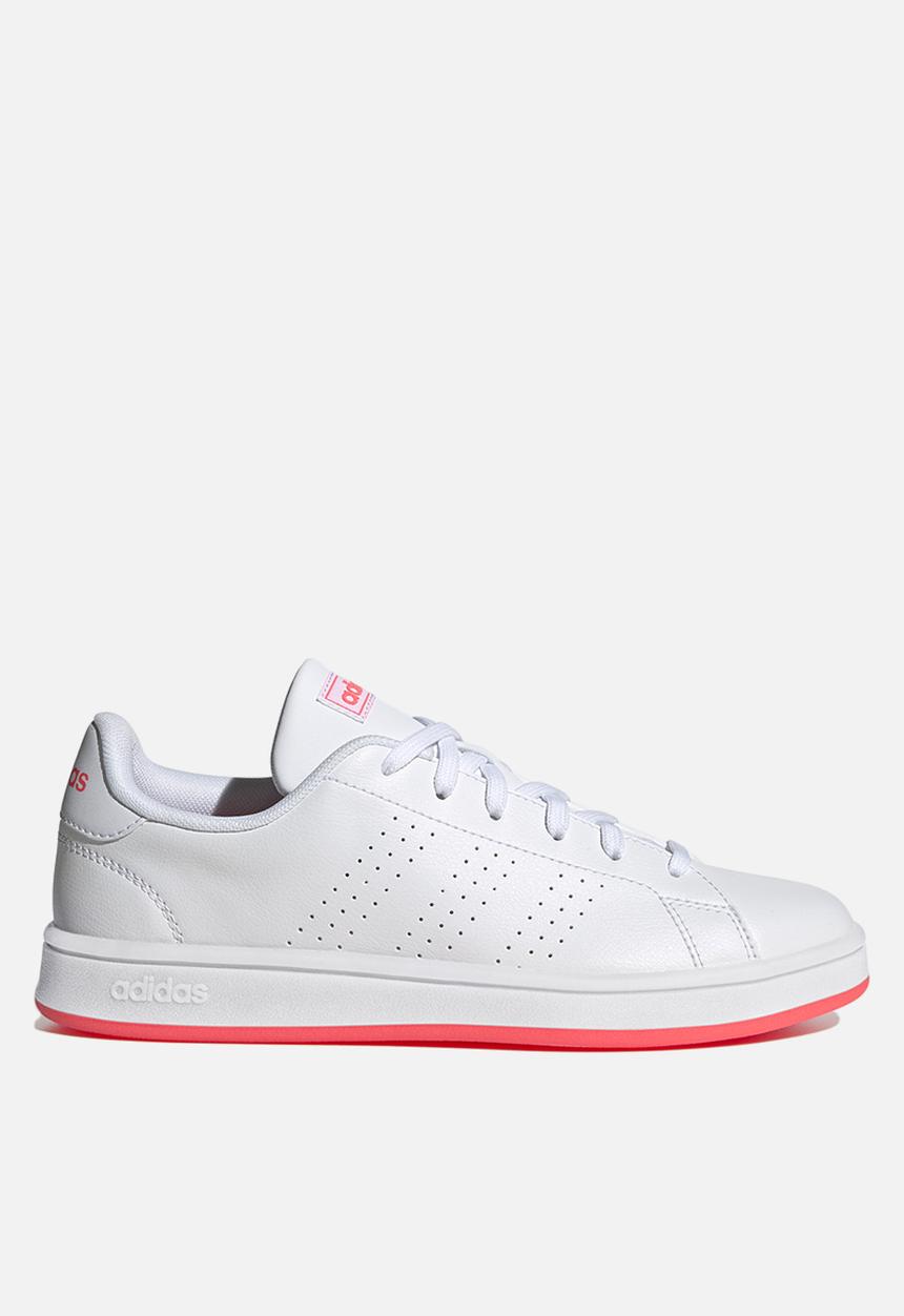 adidas Originals - Advantage base - ftwwht/ftwwht/sigpnk