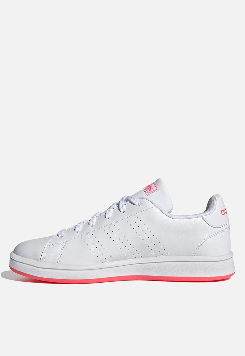 adidas Originals - Advantage base - ftwwht/ftwwht/sigpnk