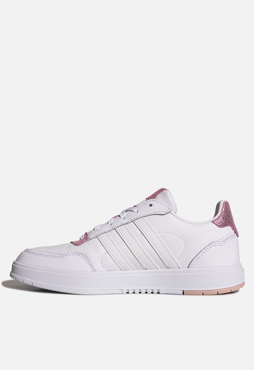 adidas Originals - Courtmaster - ftwwht/ftwwht/clpink