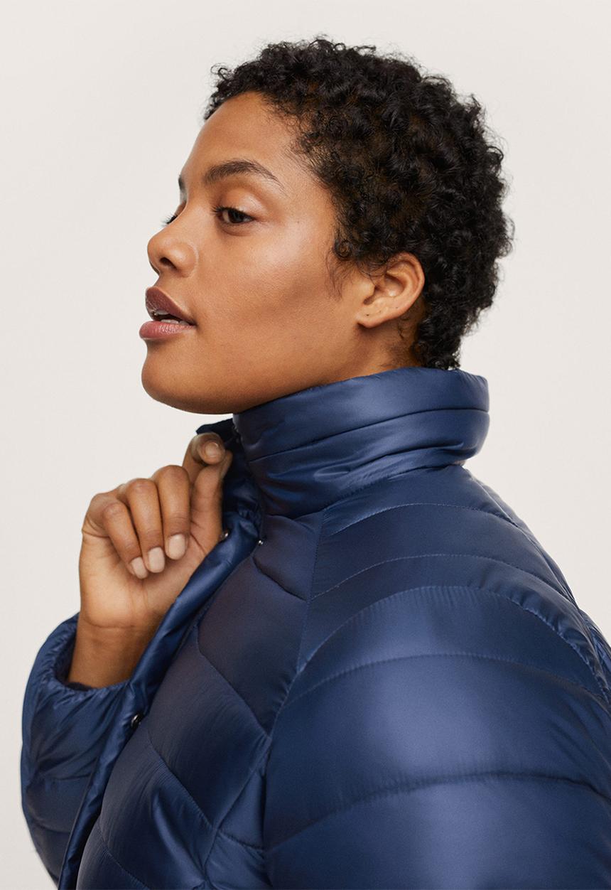 MANGO - Plus anorak seller1 - navy