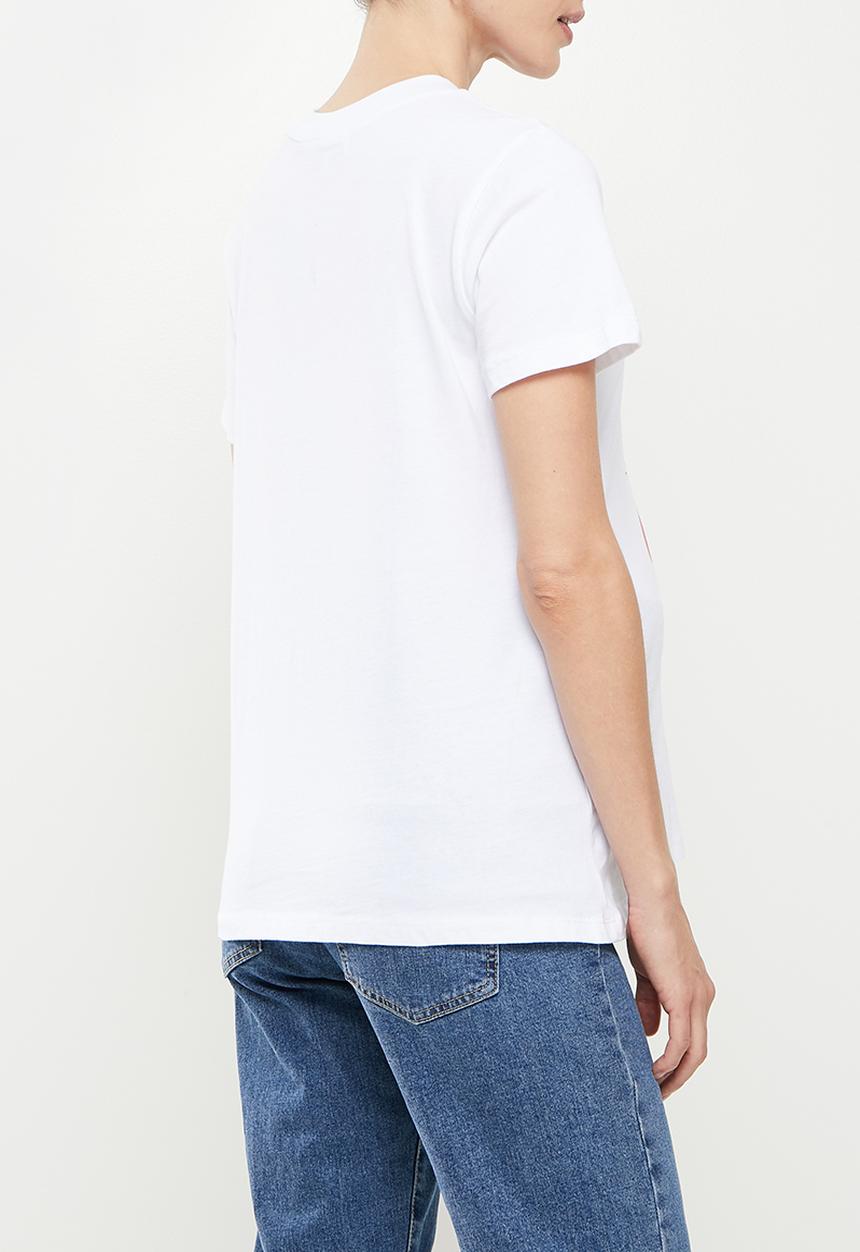 Superbalist - Maternity printed crew neck tee - white