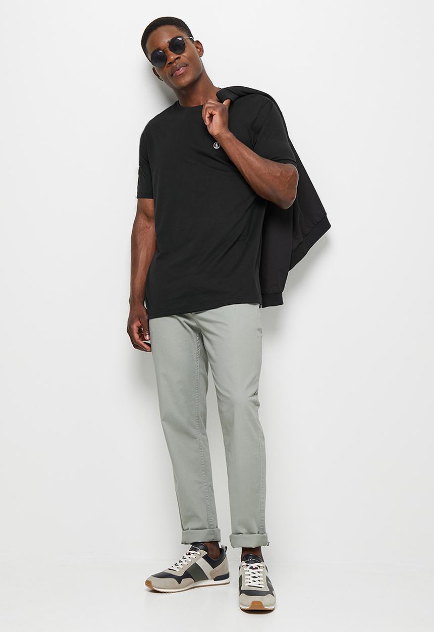 Lark & Crosse - 3-pack leo organic crew neck tee w/ chest embroidery - multi