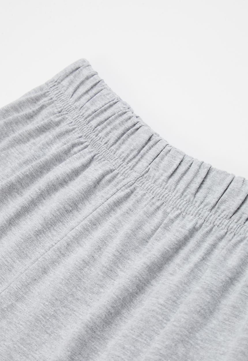 Rebel Republic - Boys tee & shorts pj set - grey