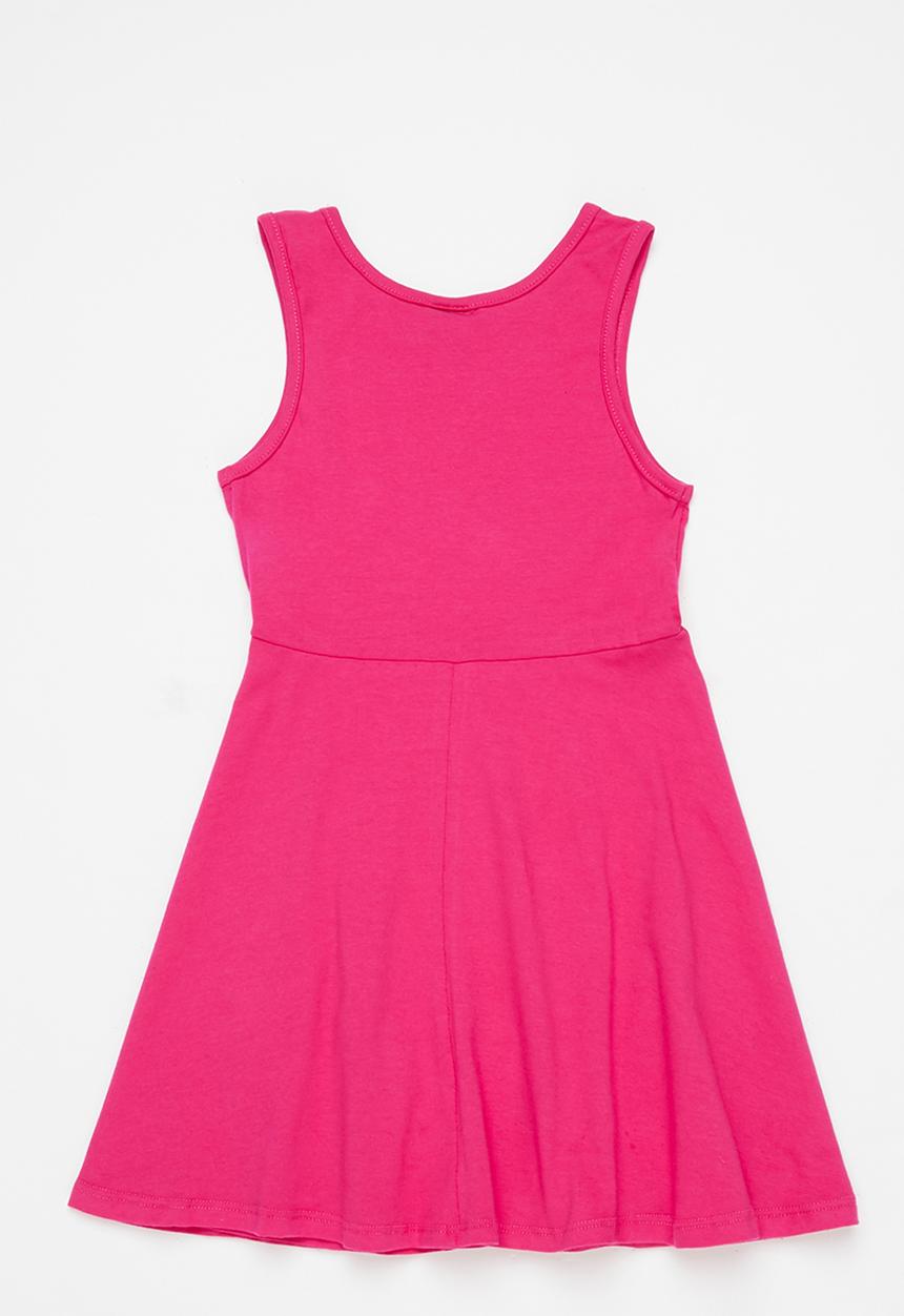 Rebel Republic - 2 pack skater dress - blue &  pink
