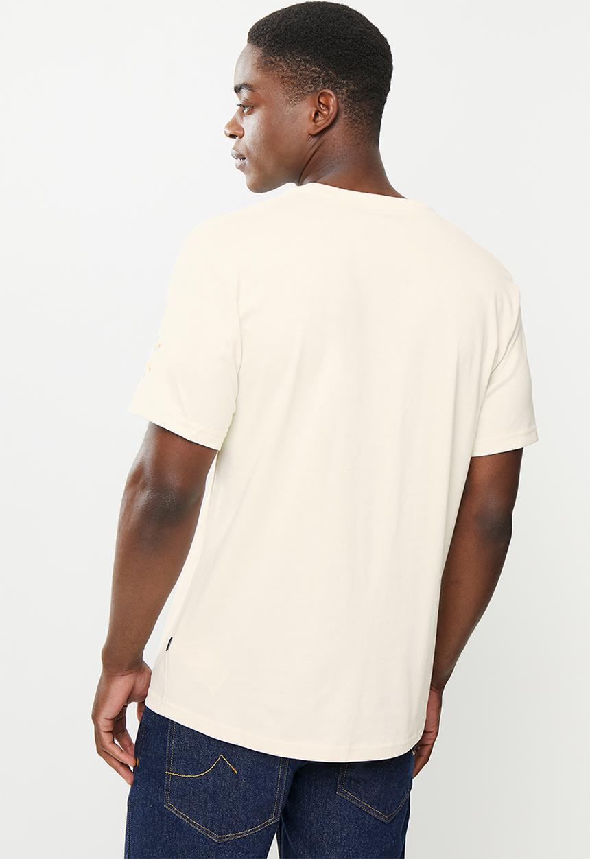 Converse - Peace and unity tee - cream