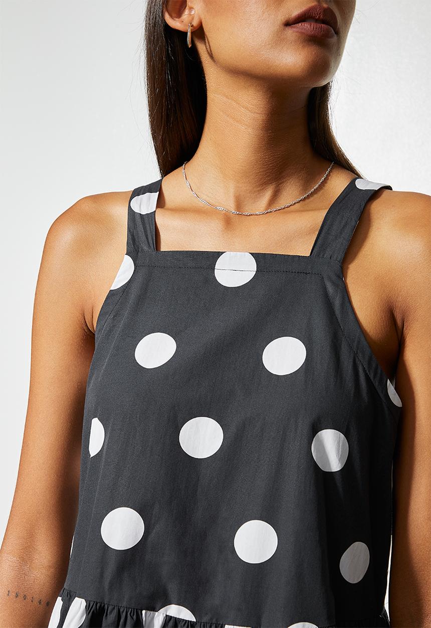Superbalist - Pinifore midi dress - polka dot