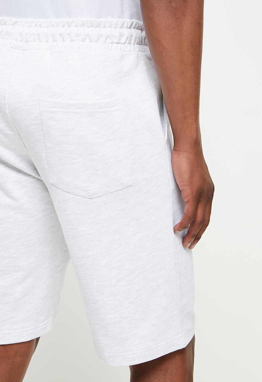 POLO - Rowan sweat shorts - lt grey melange