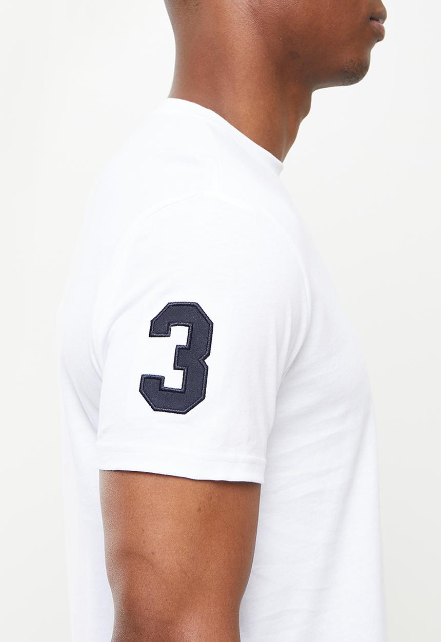 POLO - Marvin equestrian ss tee - white