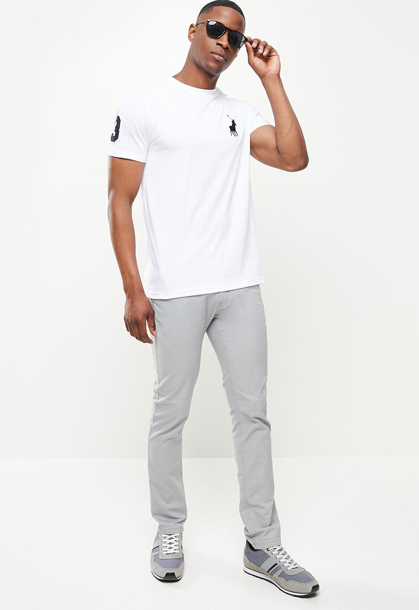 POLO - Marvin equestrian ss tee - white