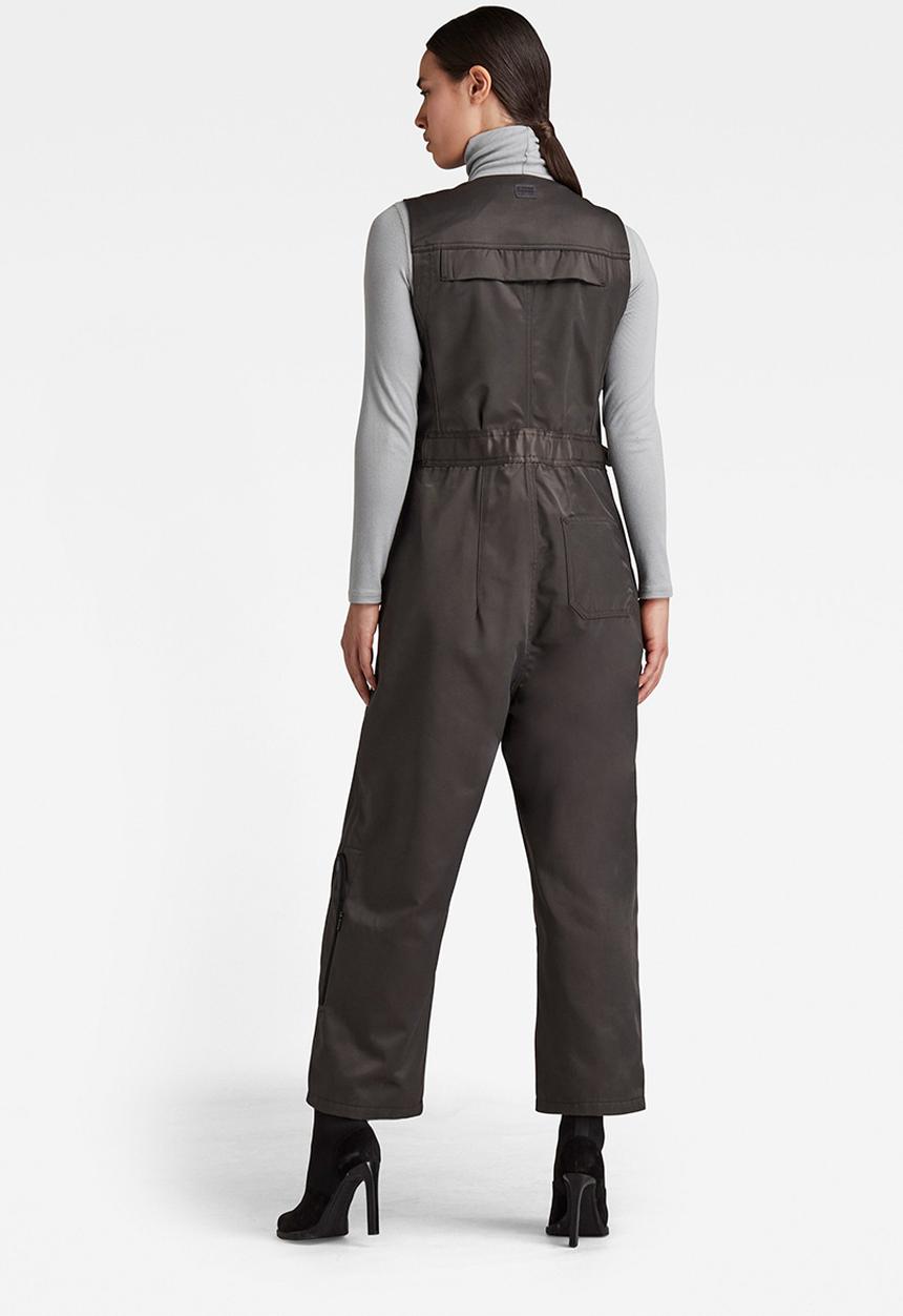 G-STAR - Sleeveless jumpsuit - black